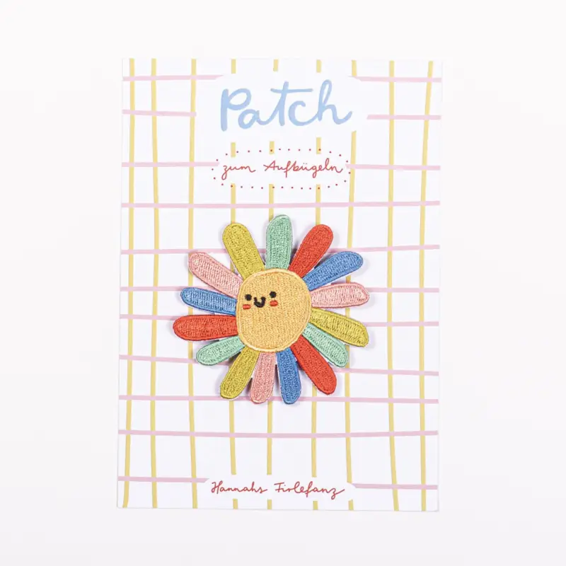 Direkt Vom Hersteller EMBROIDERED PATCH FLOWER