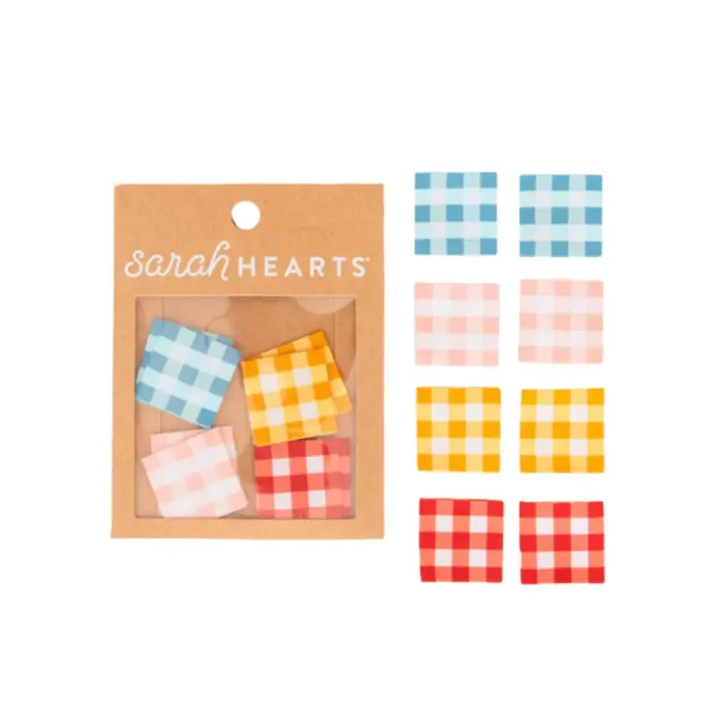 Meistverkauft WEBETIKETTEN GINGHAM SET