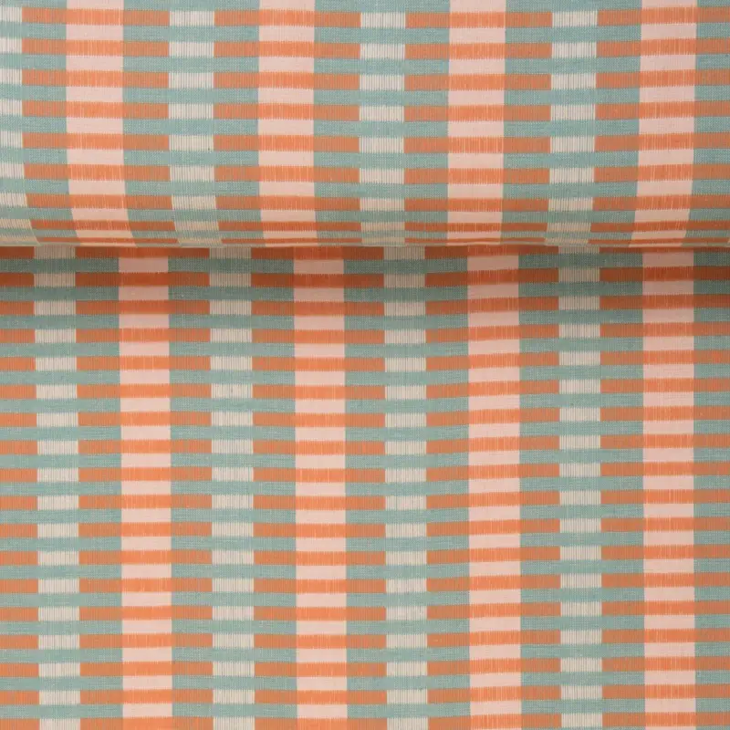 JACQUARD LUCKY LOOM INTERLOCK watermelon Preisreduziert