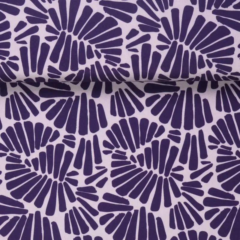 Abverkauf VISCOSE TWILL IZA purple