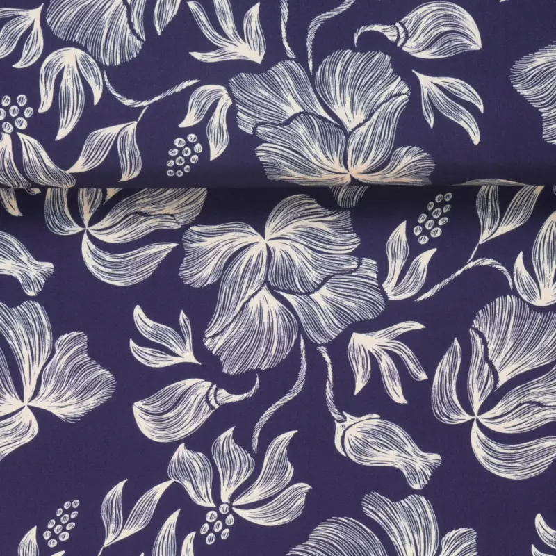 ECOVERO TWILL LOA blue Top-Preis
