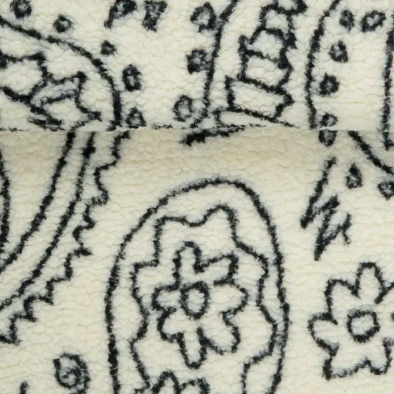 JACQUARD TEDDY PAISLEY offwhite Versand Am Gleichen Tag