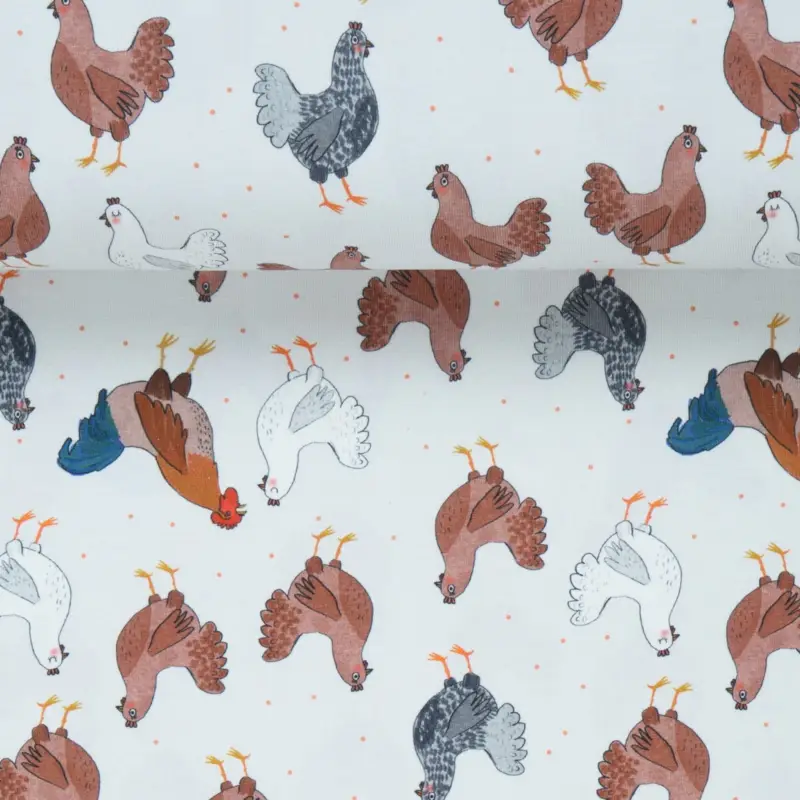 Geprüft ORGANIC JERSEY HUHNERS