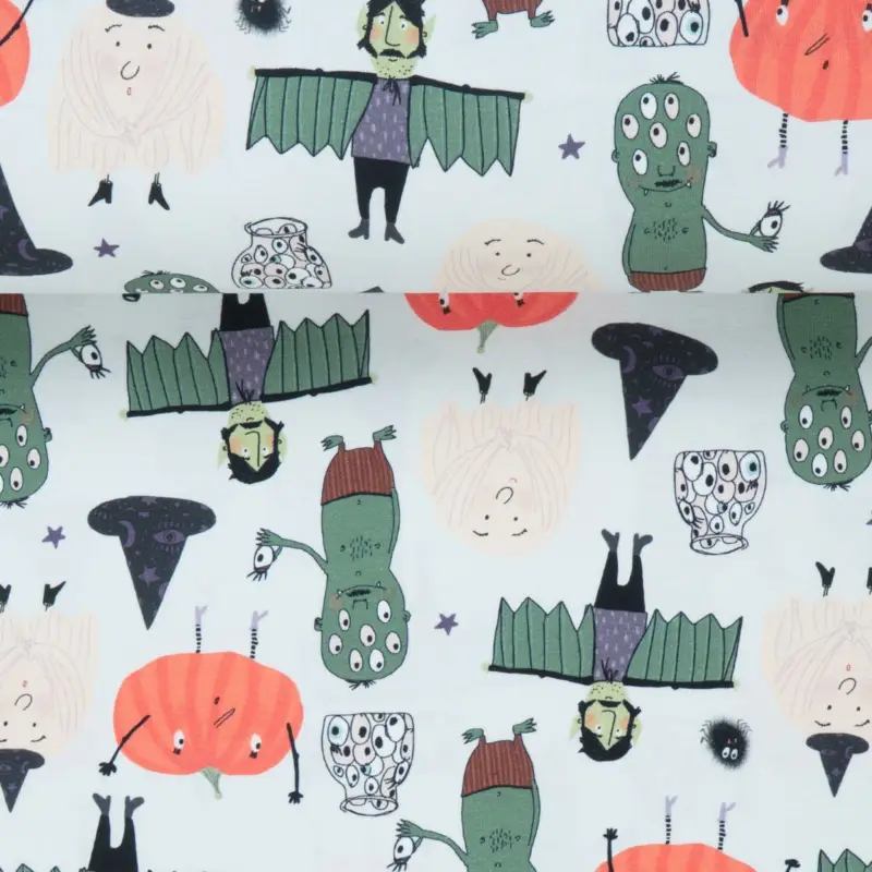 Begrenztes Angebot ORGANIC JERSEY HALLOWEEN