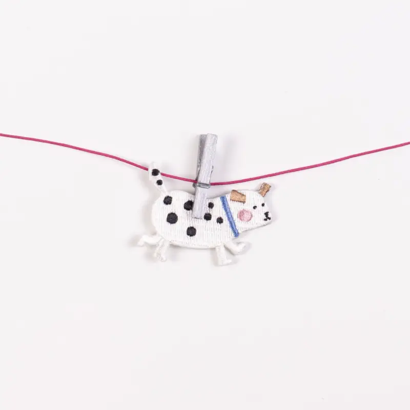 Schneller Versand EMBROIDERED PATCH HUND Spots