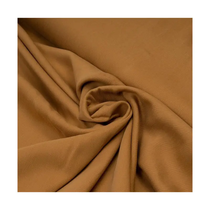 mind. 90cm von TENCEL SMOOTH DRAPE TWILL MUSTARD Preis Gesenkt