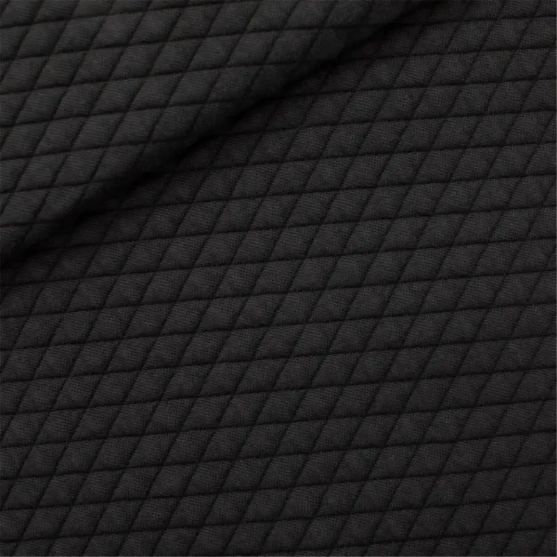 Rabatt QUILTED PIQUE black