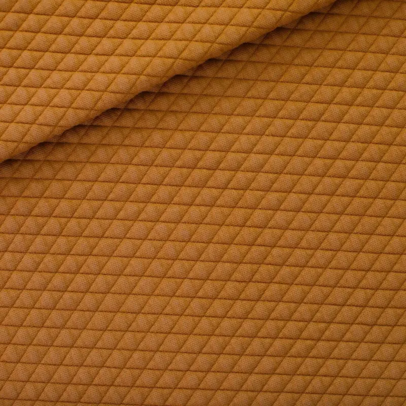 QUILTED PIQUE buckthorn brown Preisreduziert