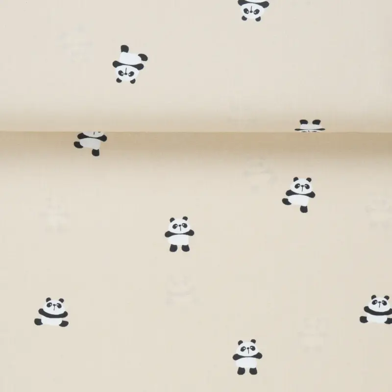 POPLIN PANDA sand Neuheit