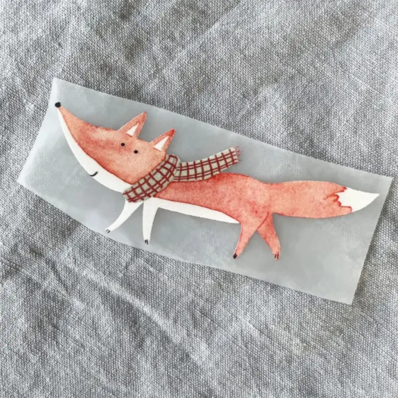 Saisonangebot IRON ON FOX WINTER