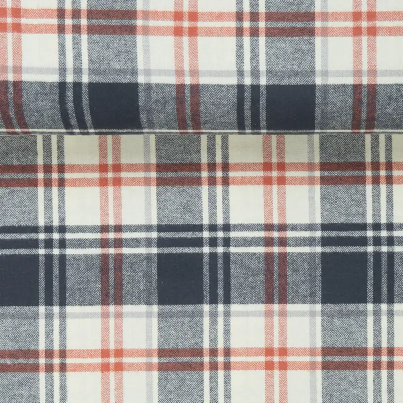 FLANNEL MIRA navy/ecru Rabatt