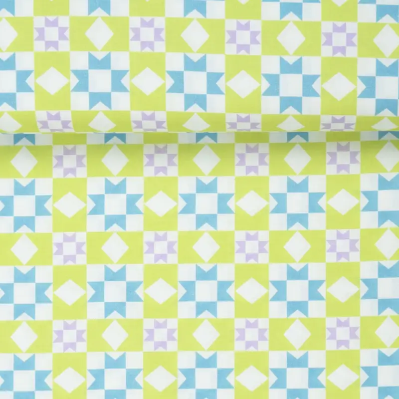 Bestseller POPLIN VIVID PATCHWORK