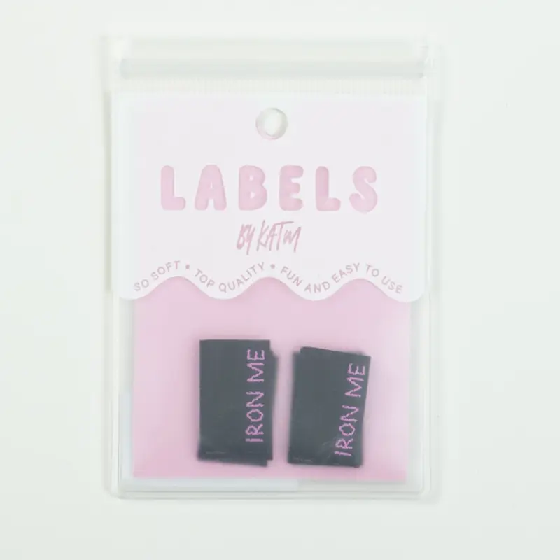 WOVEN LABELS IRON ON Markenprodukt