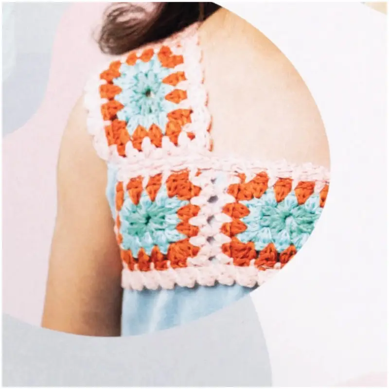 CROCHET TRIMMING rose Top-Seller
