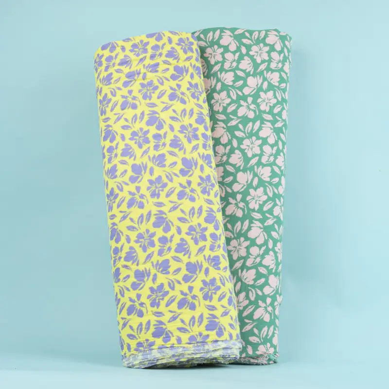 Zertifiziert DOUBLE GAUZE GERANIUM