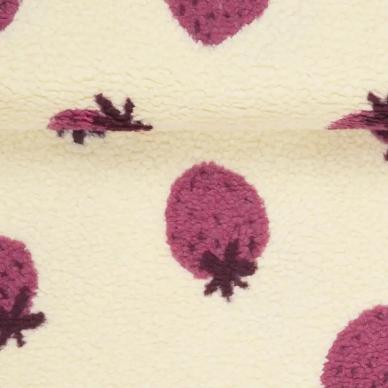 Neu TEDDY STRAWBERRIES ecru