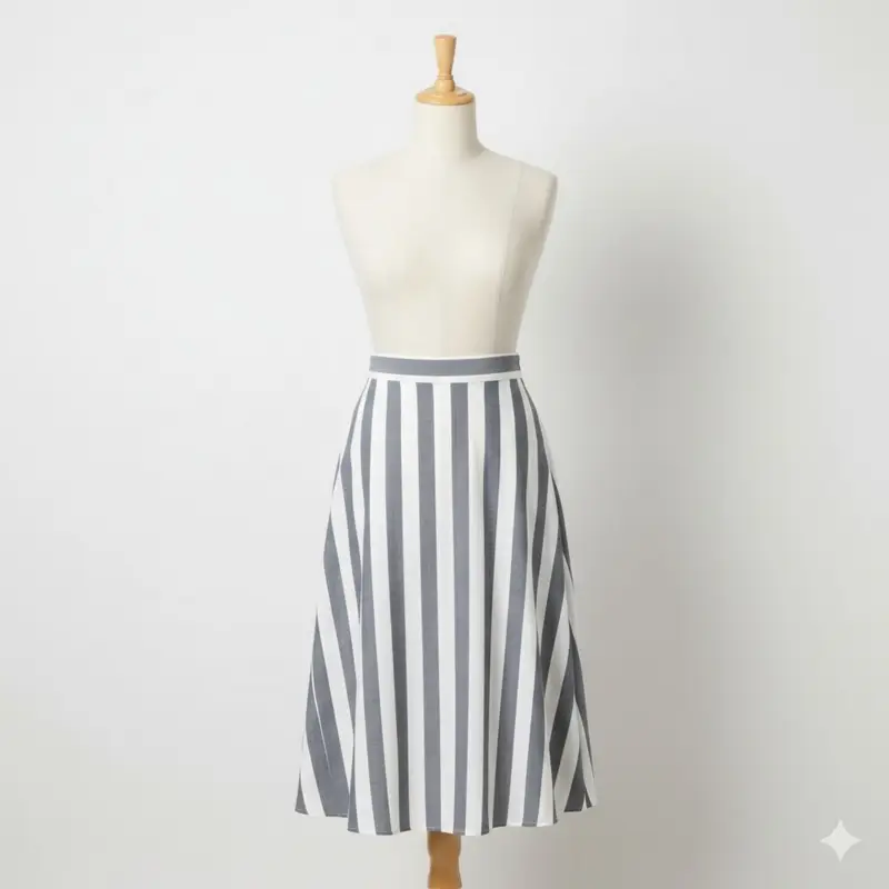 Finale Aktion VISKOSE STRIPES RUSTIC