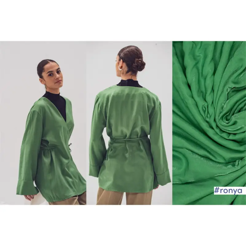 VISCOSE SHINY jungle green Mega-Angebot