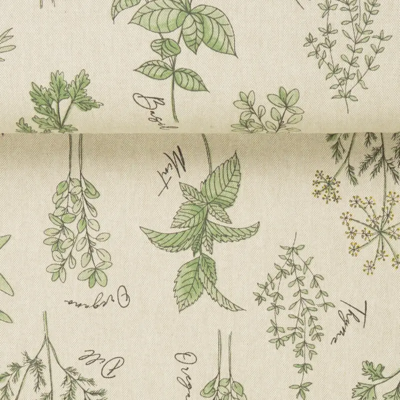 CANVAS LINENLOOK HERBAL CULINARY KITCHEN Ausverkauf
