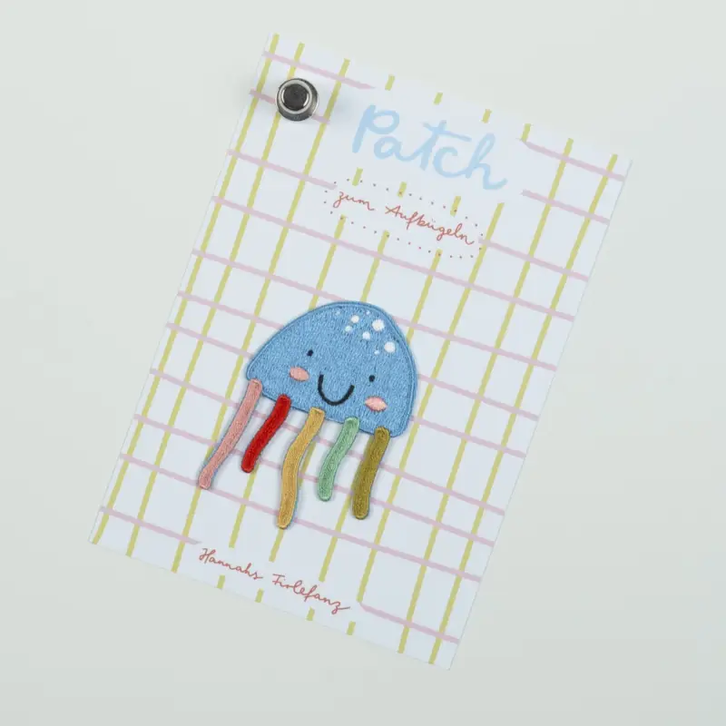 Echt EMBROIDERED PATCH JELLYFISH