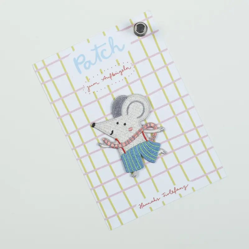 Ausverkauf PATCH GESTICKT MAUS