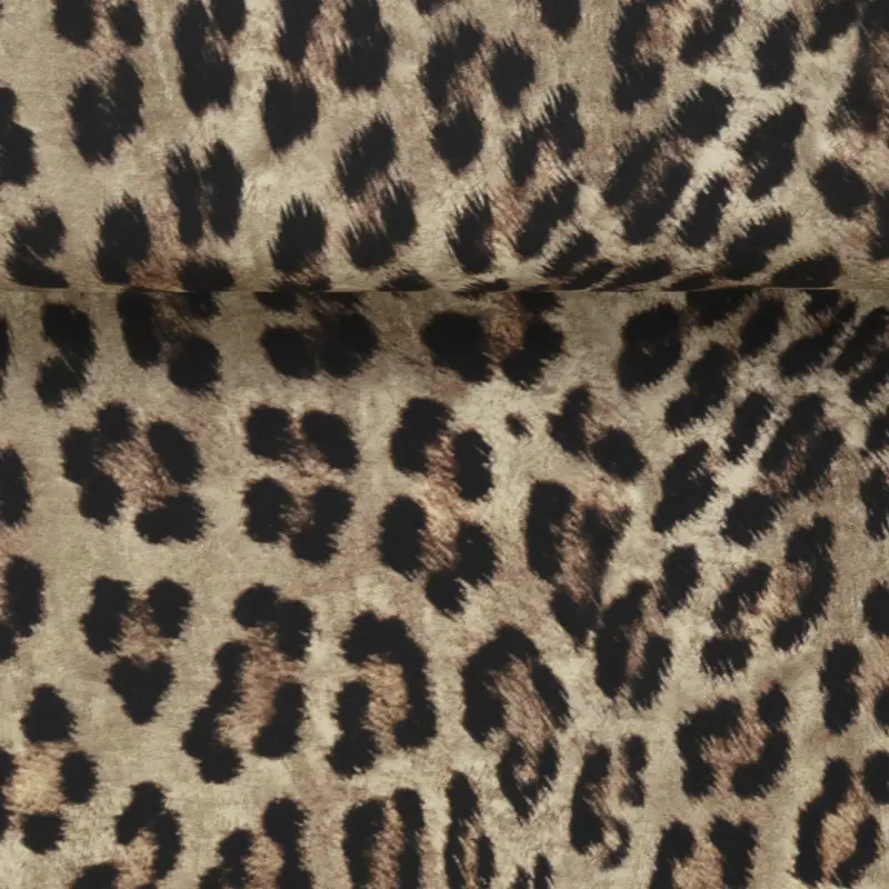 Aktuell TWILL STRETCH LEOPARD