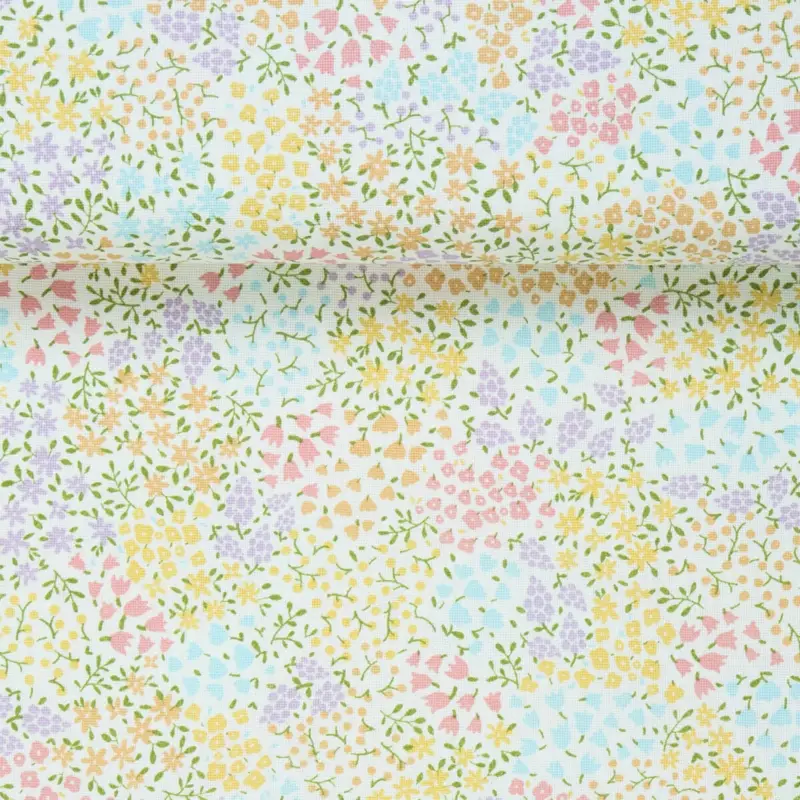 CANVAS FLOWER FIELD ecru Neue Ware