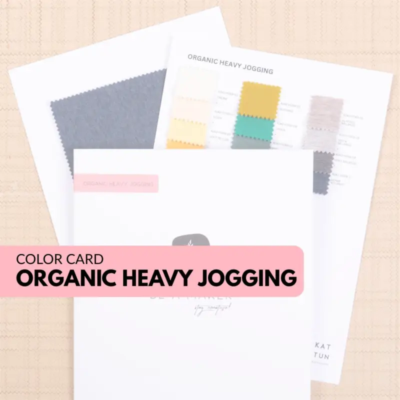 COLOR CARD ORGANIC HEAVY JOGGING 03/26 Schnäppchen