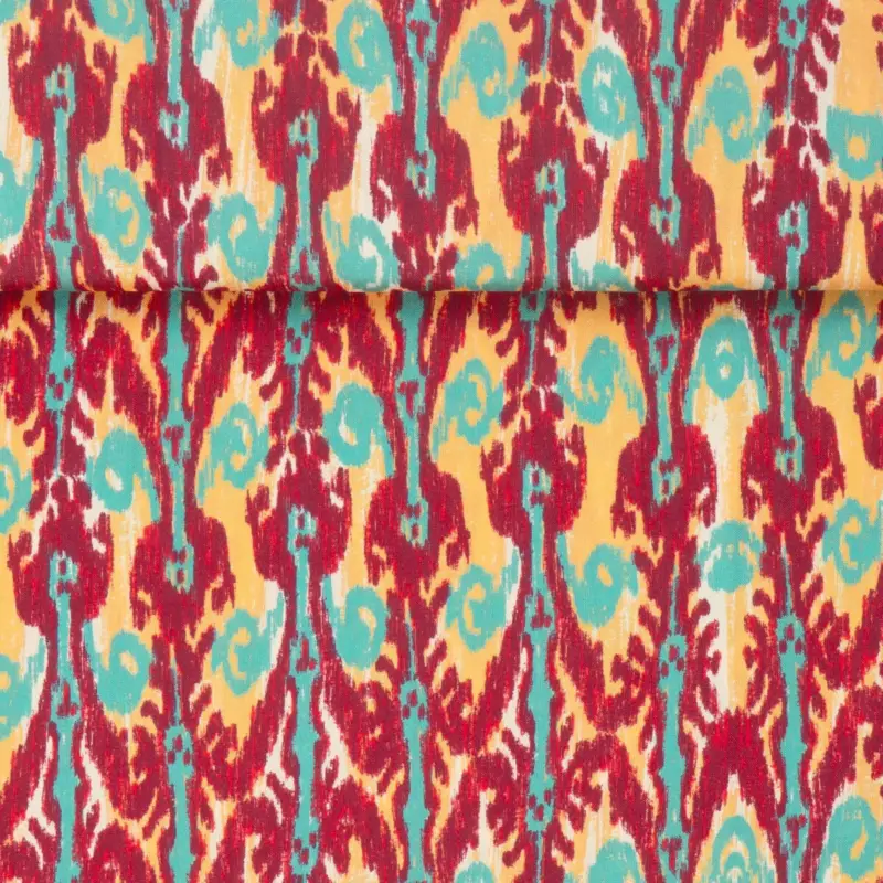 VISKOSE RAYON TORTOISE MOOD CHALIS dark red Wochenendangebot