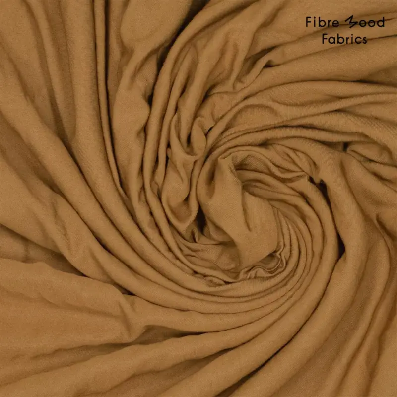 Nur Für Kurze Zeit VISCOSE TWILL caramel