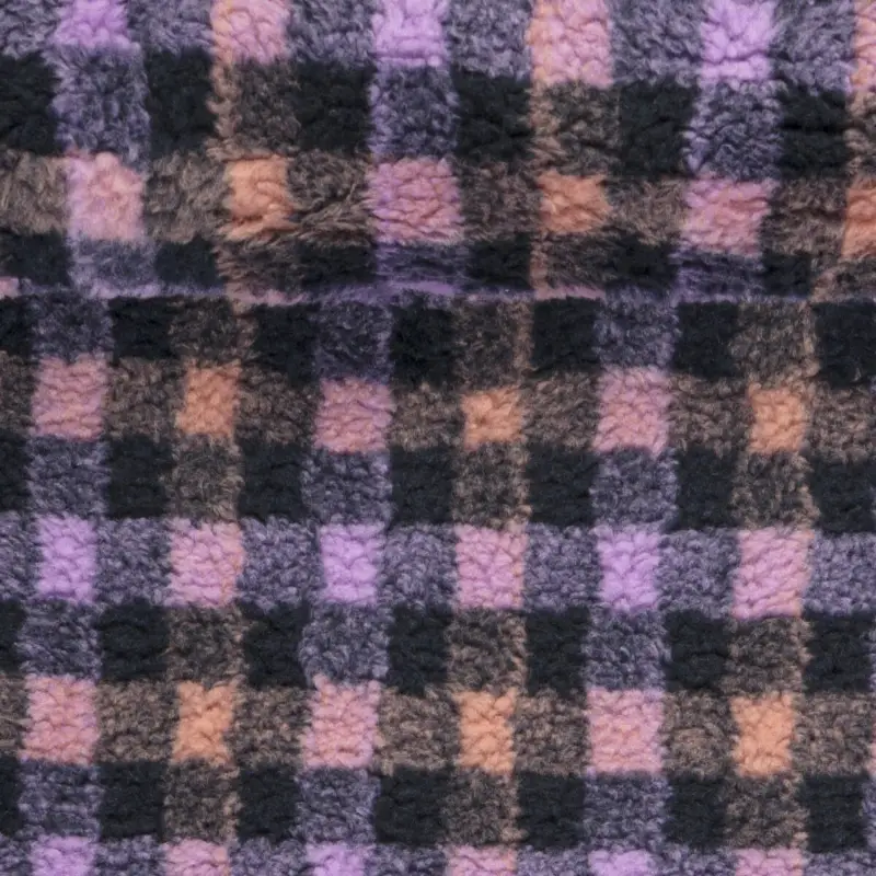 Neue Ware TEDDY WOOL CHECKS night