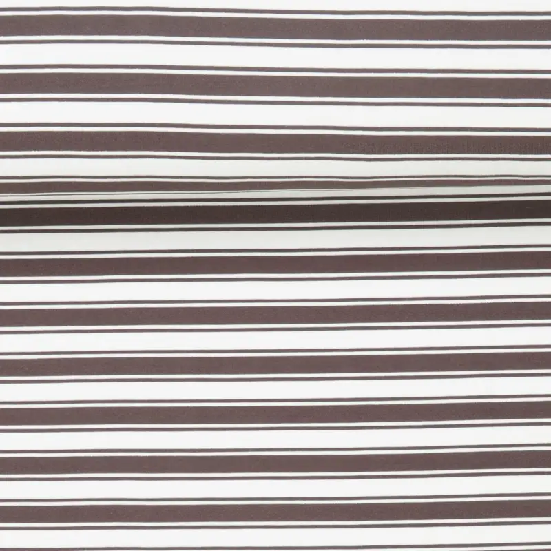 Finale Aktion JERSEY TWICE THE CROSS STRIPES brown