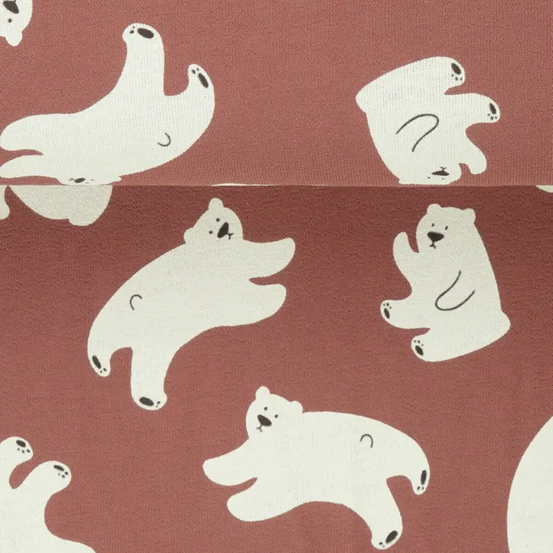 TERRY CREPE BEAR rust Meistverkauft