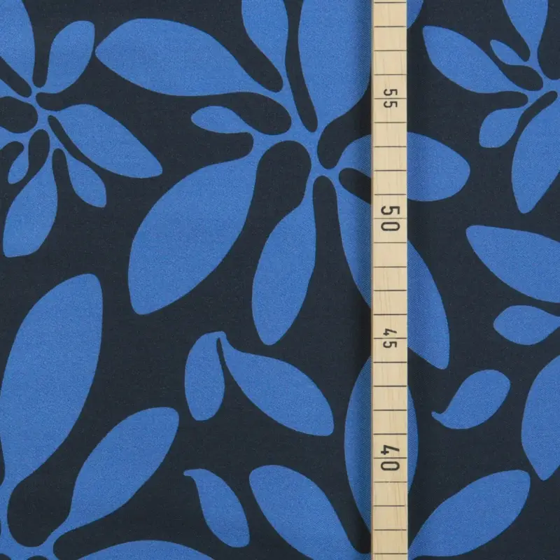 Sale mind. 1m von B-Ware VISCOSE TWILL FLOR blue
