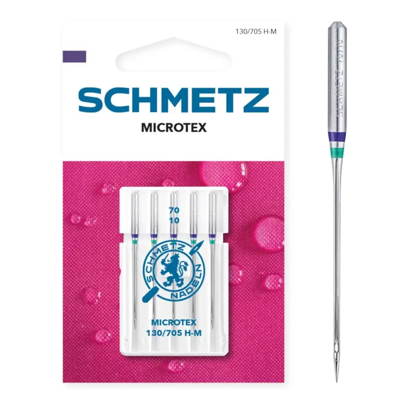 Neuheit SCHMETZ NÄHMASCHINEN NADELN MICROTEX NM80