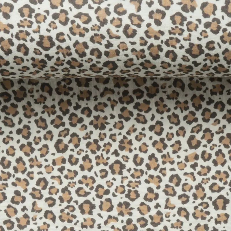 DOUBLE GAUZE CLASSIC LEO beige Garantierte Lieferung