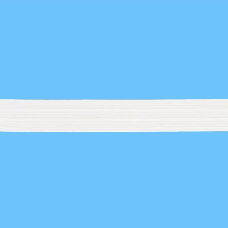 Bestseller 55cm * Gummiband * weich * 30mm * weiß * RESTSTÜCK