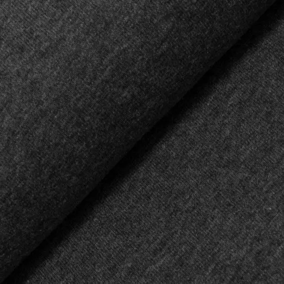 Letzte Chance Jersey * dunkelgrau meliert * Ökotex Standard 100