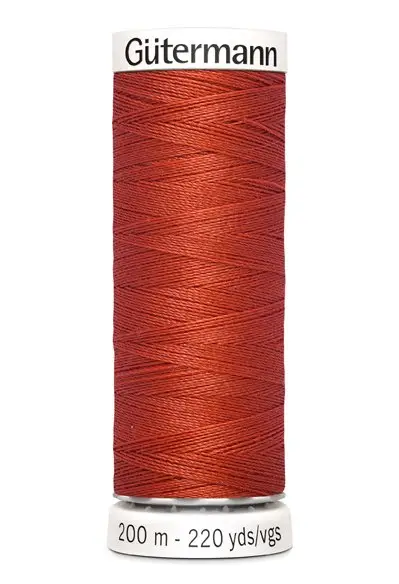 Allesnäher * Gütermann 200m * dunkles orange Fb. 589 Geprüft