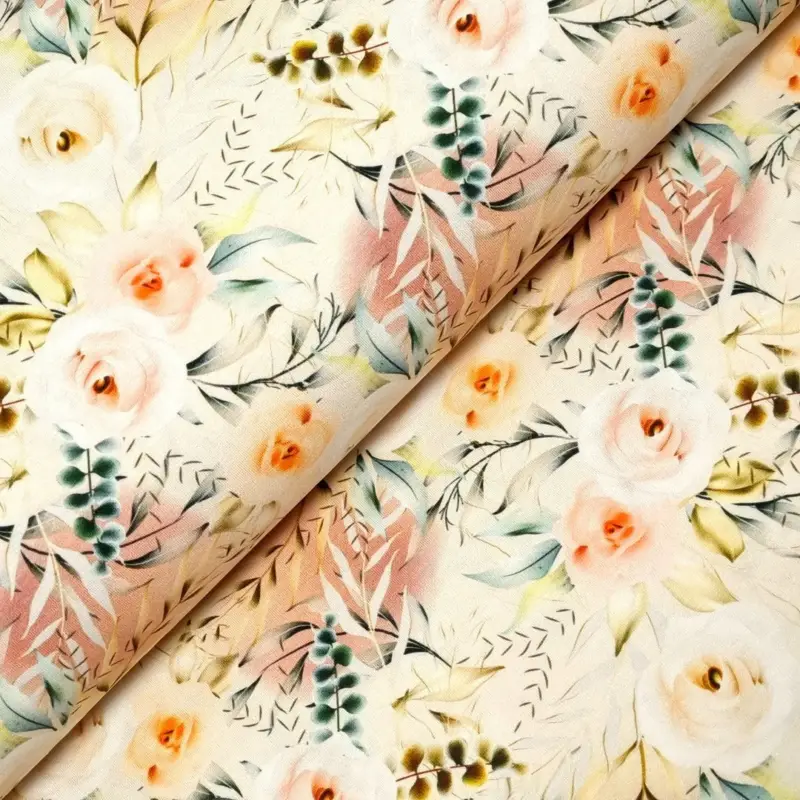 Expressversand Viskosejersey * English Roses