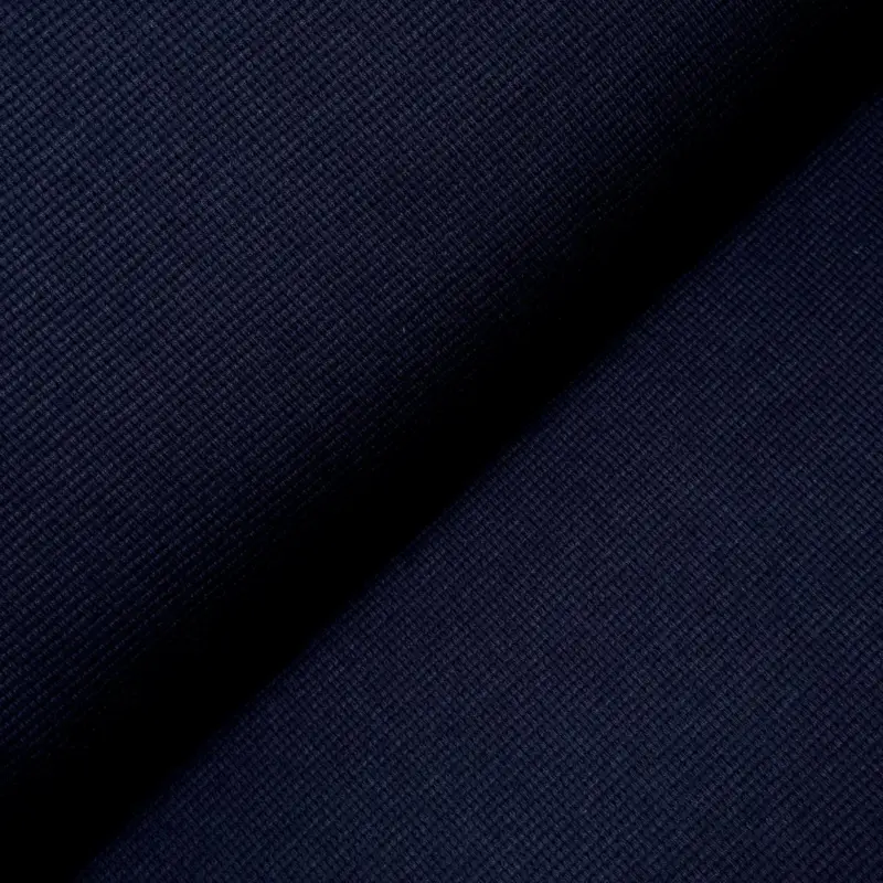 Aktuell Waffeljersey * marineblau * 100% Baumwolle