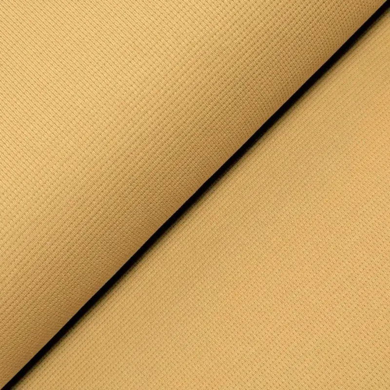 Neuheit Waffeljersey * sand * 100% Baumwolle