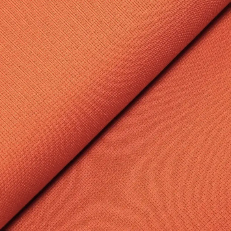 Solange Der Vorrat Reicht Waffeljersey * terracotta * 100% Baumwolle