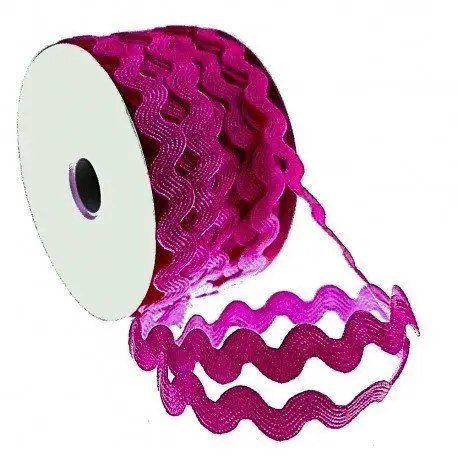 Zackenlitze * 12mm * helles violett Expressversand