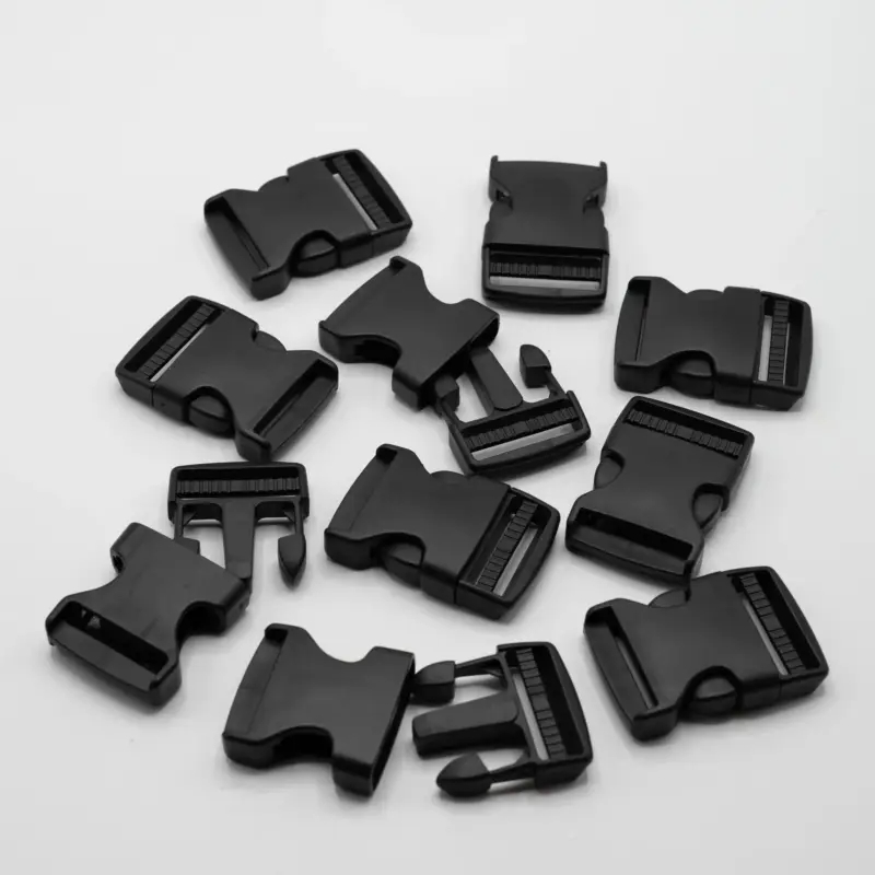 Nur Für Kurze Zeit Steckschnalle 40mm schwarz