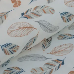 Preiswert DigitaljerseyEigenproduktion "Dancing Feathers" - ecru