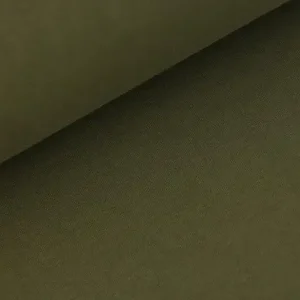 Sale Bündchenstoff uni armygrün (196)