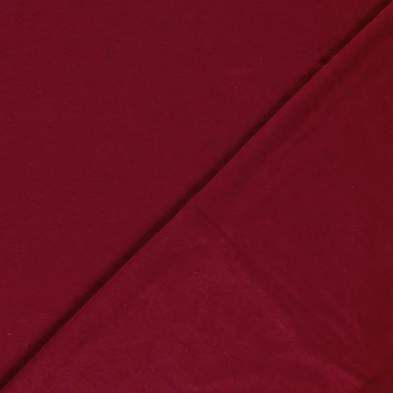 Neue Kollektion Viskosestrick "Amy" uni bordeaux (N018)