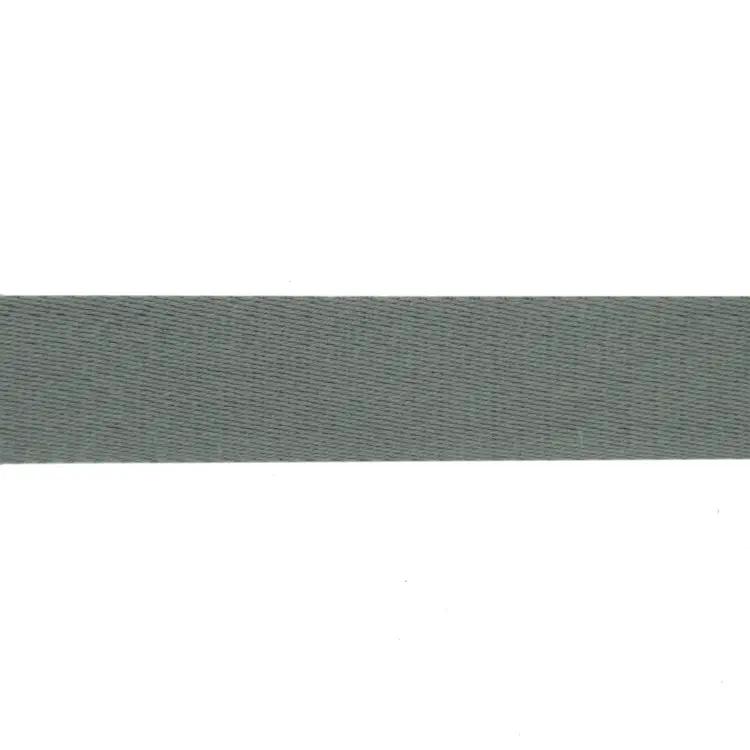 Baumwoll-Gurtband uni hellgrau 38 mm Mega-Angebot