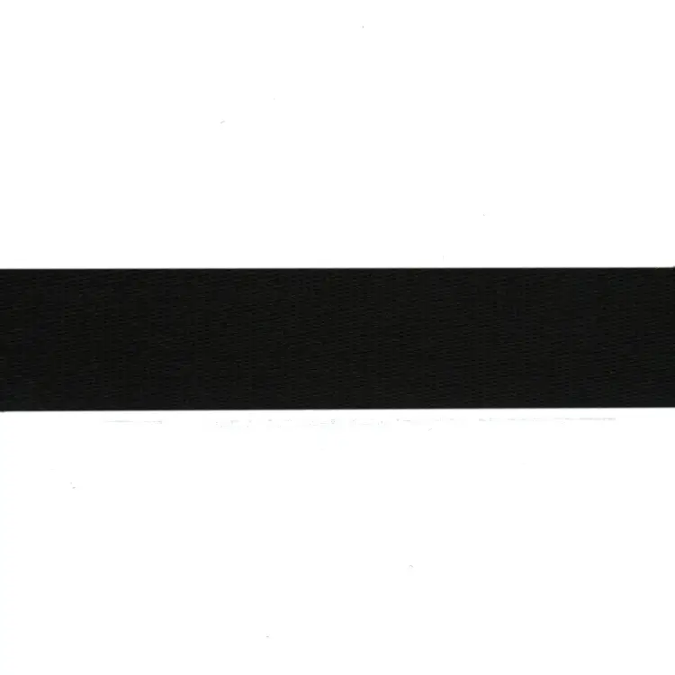 Baumwoll-Gurtband uni schwarz 38 mm Nur Heute